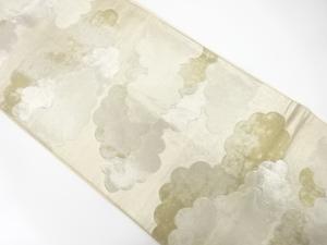 アンティーク　雲模様織り出し袋帯（材料）